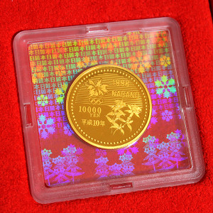 長野オリンピック　記念金貨