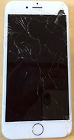 iPhone6 128GB 液晶割れ