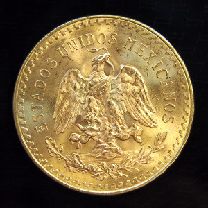 メキシコ50ペソ金貨